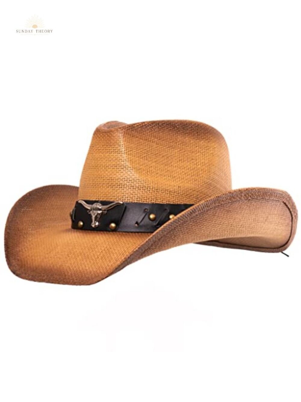 Straw Cowboy Hat for Men Women Western Unisex Sun Hat